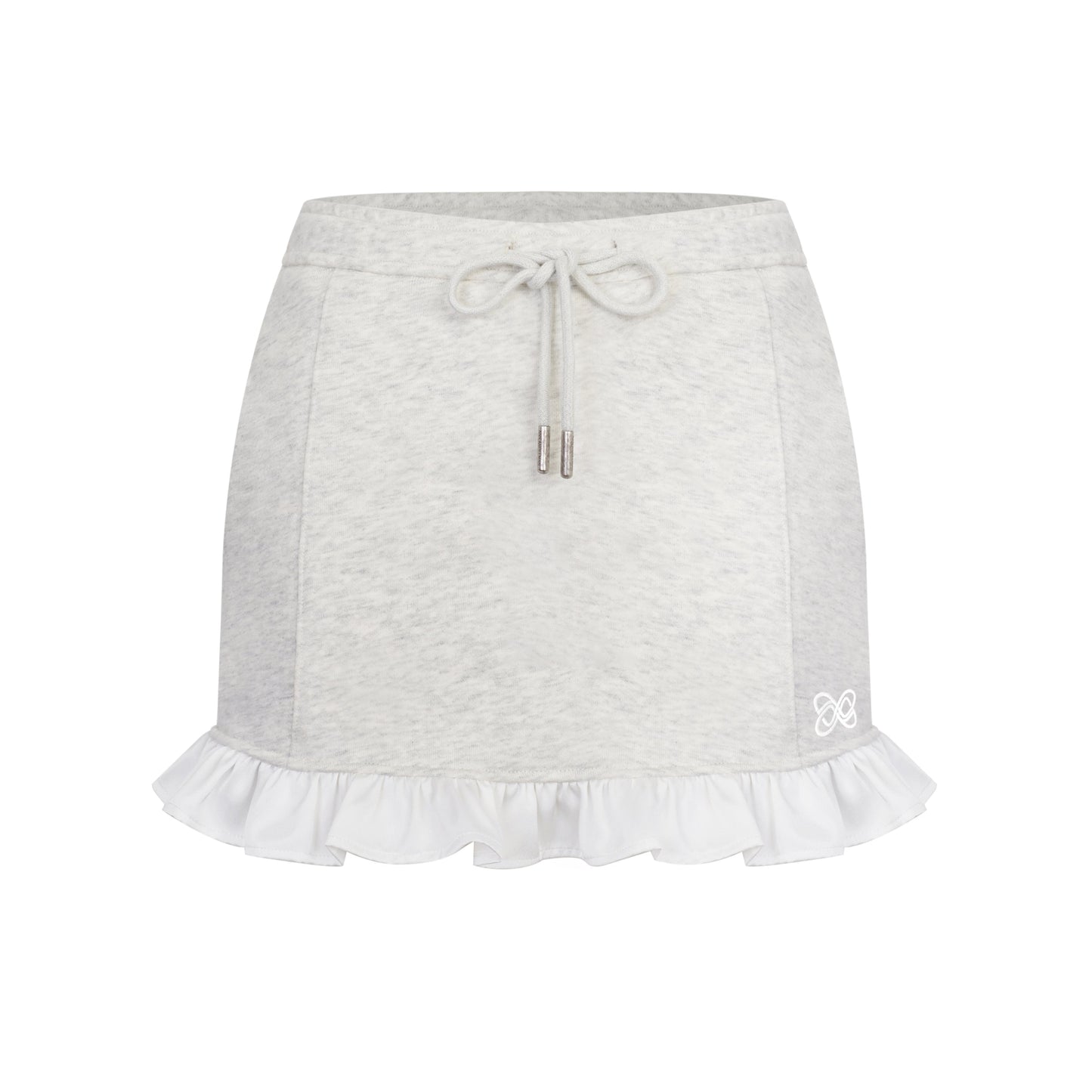 Ann Andelman Grey Ruffled Skirt