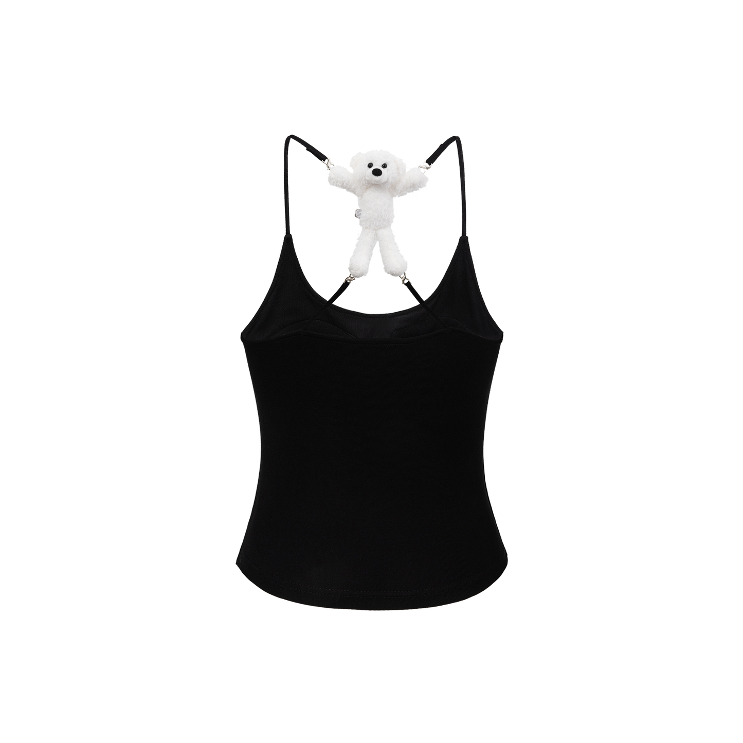 13DE MARZO Back Bear Harness Top Black