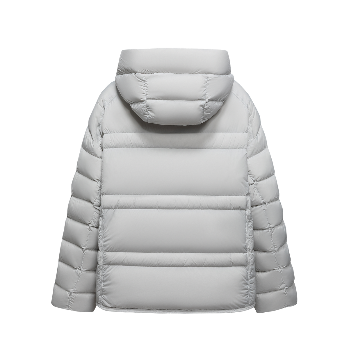 13DE MARZO Lightweight Quilted Down Jacket Grey
