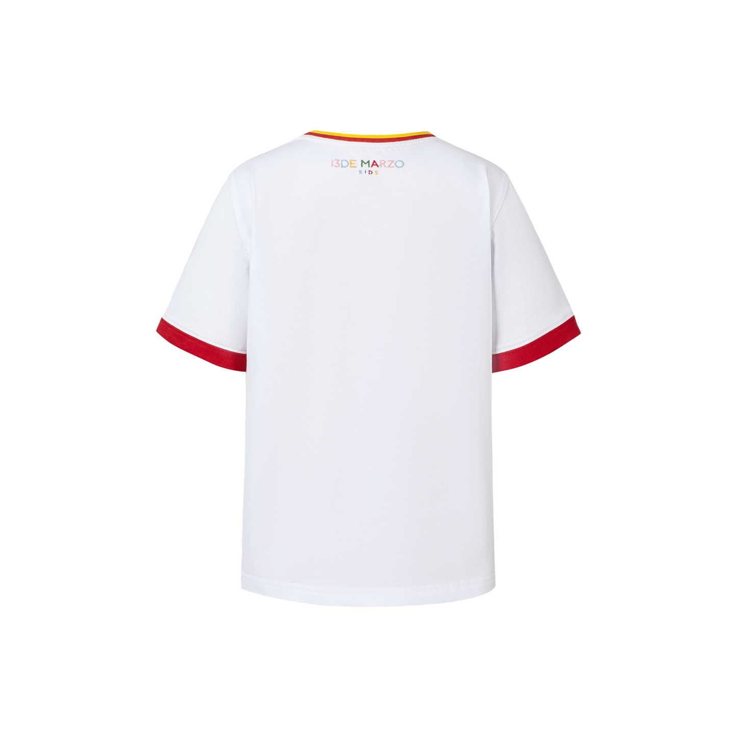 13DE MARZO BabyBear Town Illustration T-shirt White