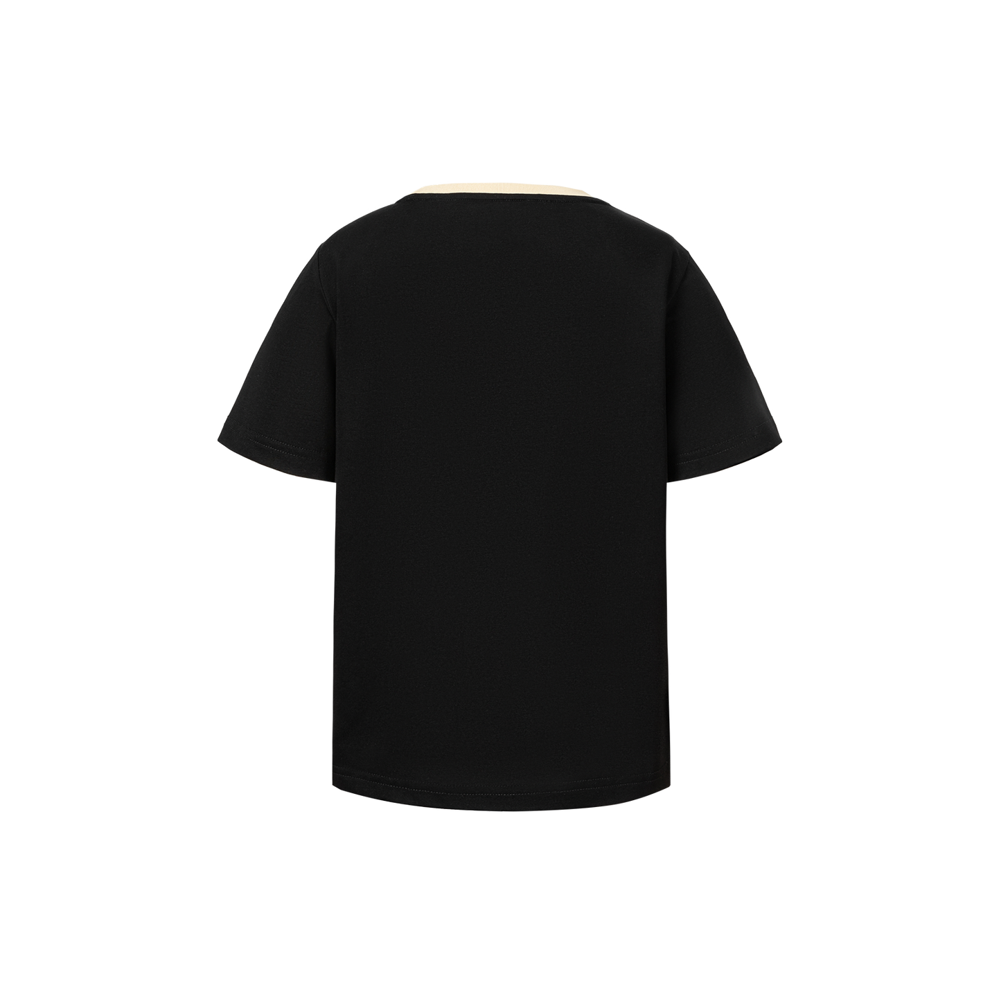 13DE MARZO BabyBear Round Neck T-shirt Black
