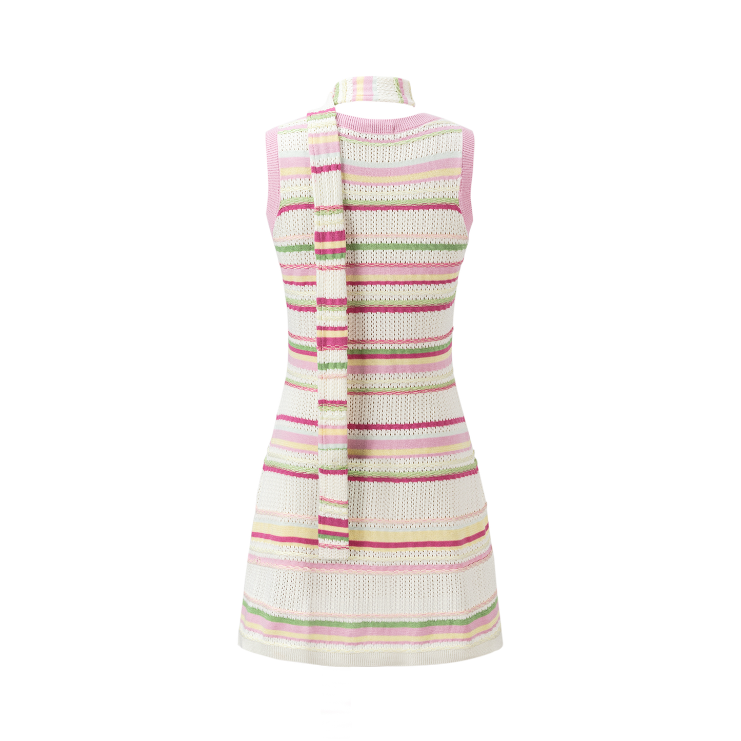 13DE MARZO x Chupa Chups Lollipop Striped Knit Dress
