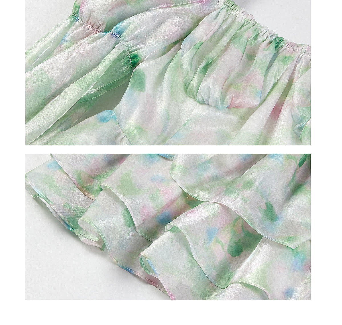 THREE QUARTERS French Style Falbala Princess Dress