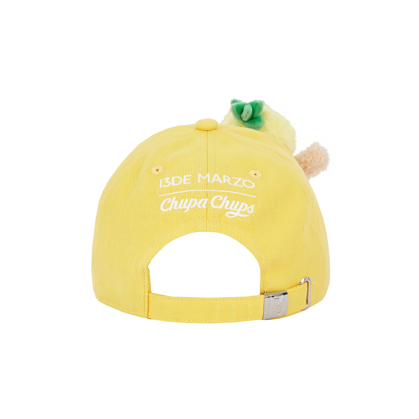 13DE MARZO x Chupa Chups Lollipop Bear Baseball Cap Yellow