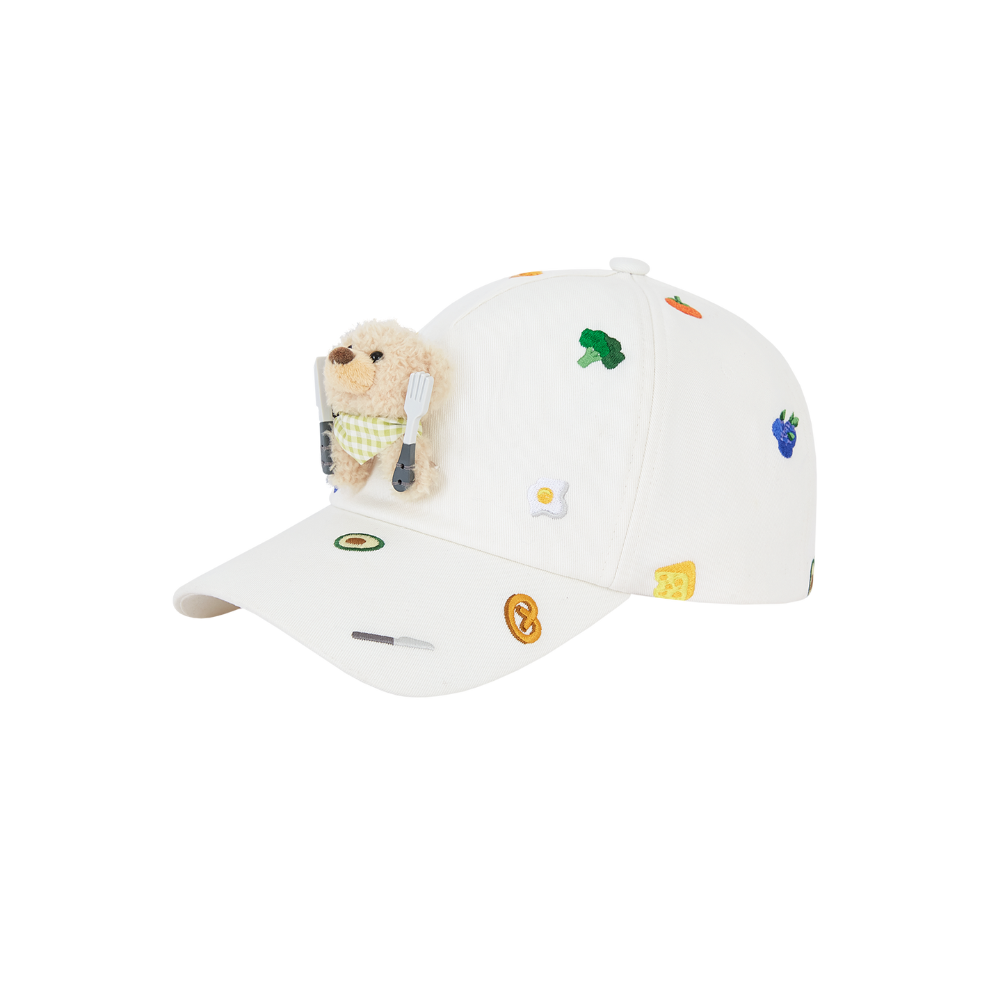 13DE MARZO Nutrition Breakfast Bear Cap White
