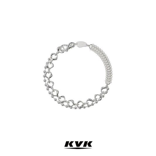 KVK Spider Sequence Collection Venom Stitching Bracelet