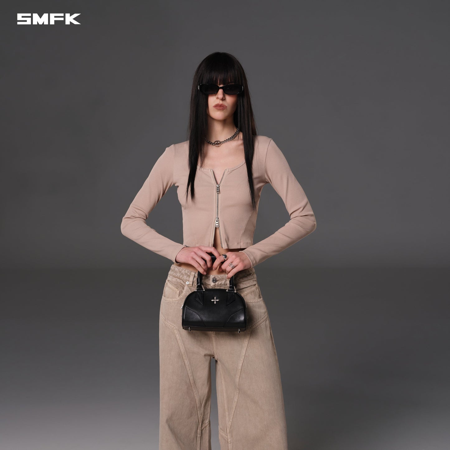 SMFK Mirage Trape Bag Small Wild Black