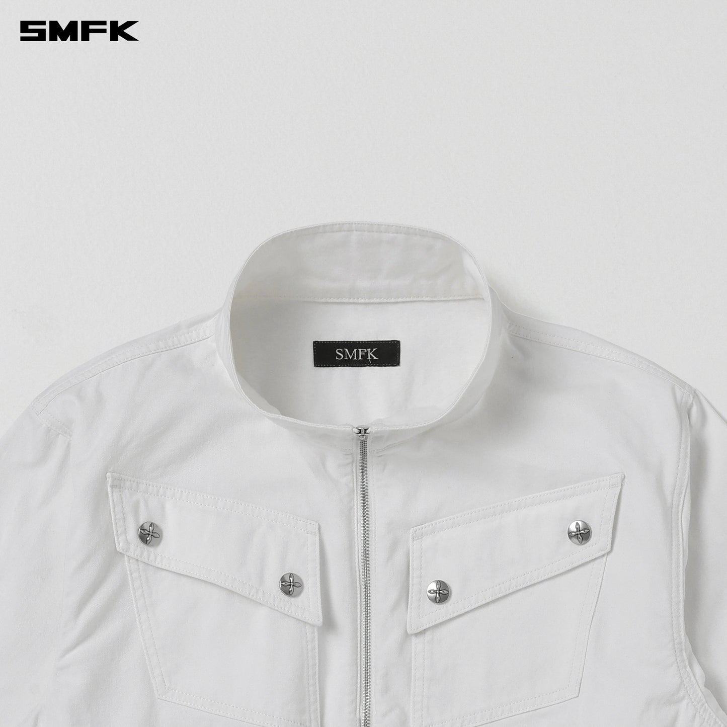 SMFK Mirage Cargo Sp Jacket/Cotton Cloud White