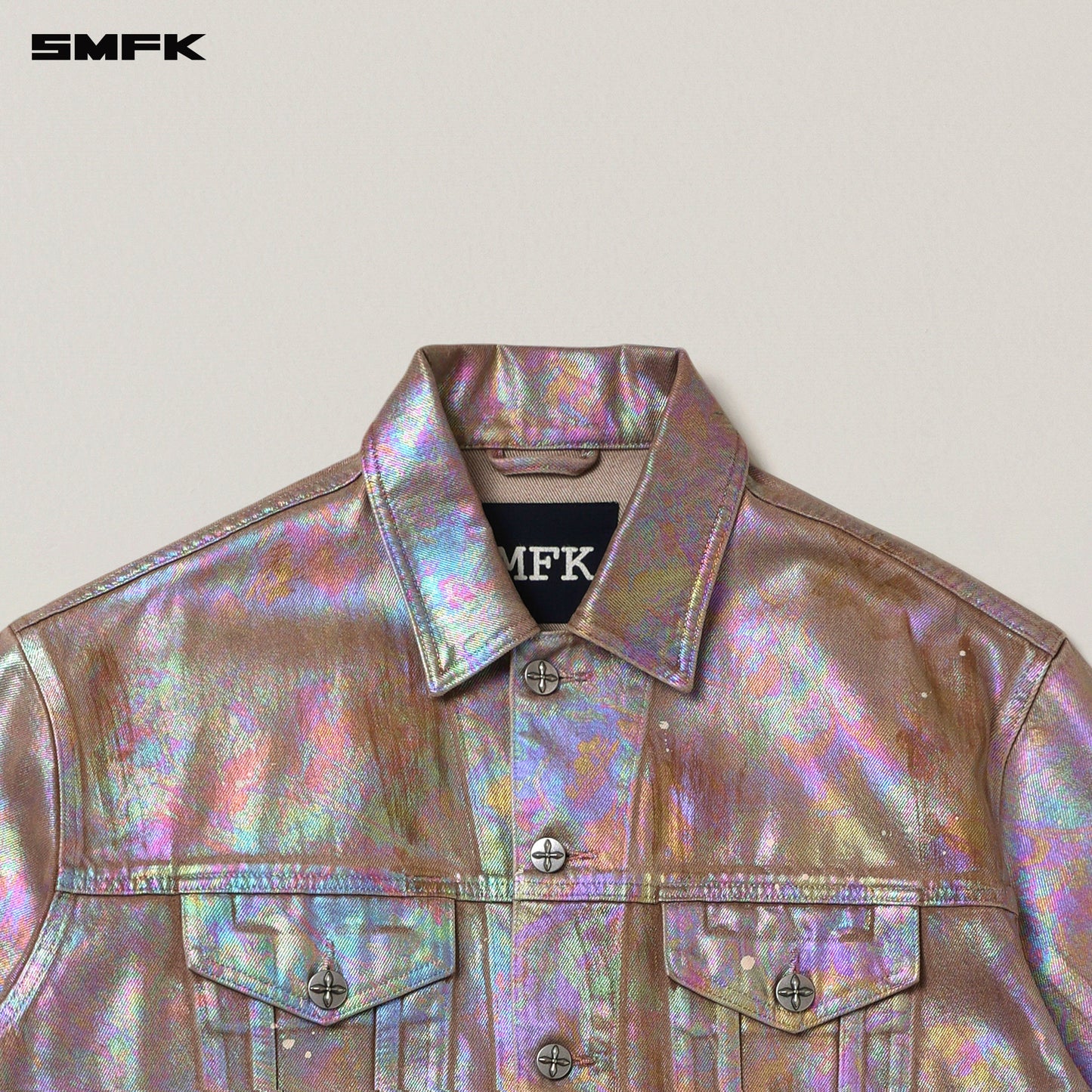 SMFK Rage Wild Fantasy Huge Denim Jacket (Handcrafted) Fantasy Land