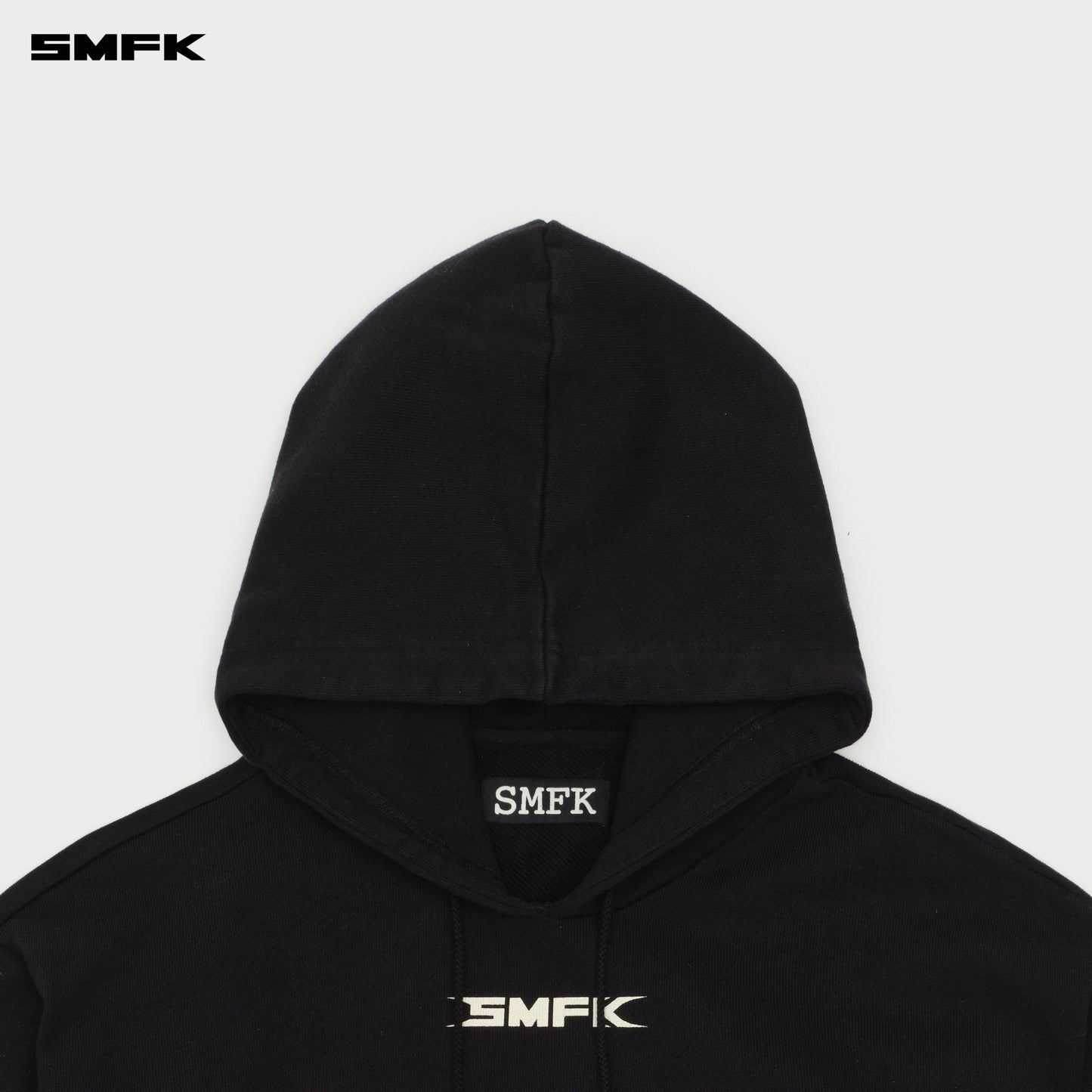 SMFK FUTURE DNA Gene Chain Racing Loose Hoodie Black
