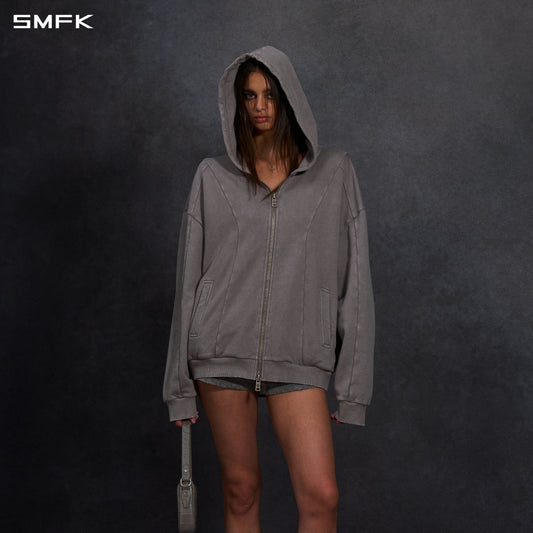 SMFK Myth Aeolus Evolve Massive Hood Jacket Cold Dye U Cold Dye Grey