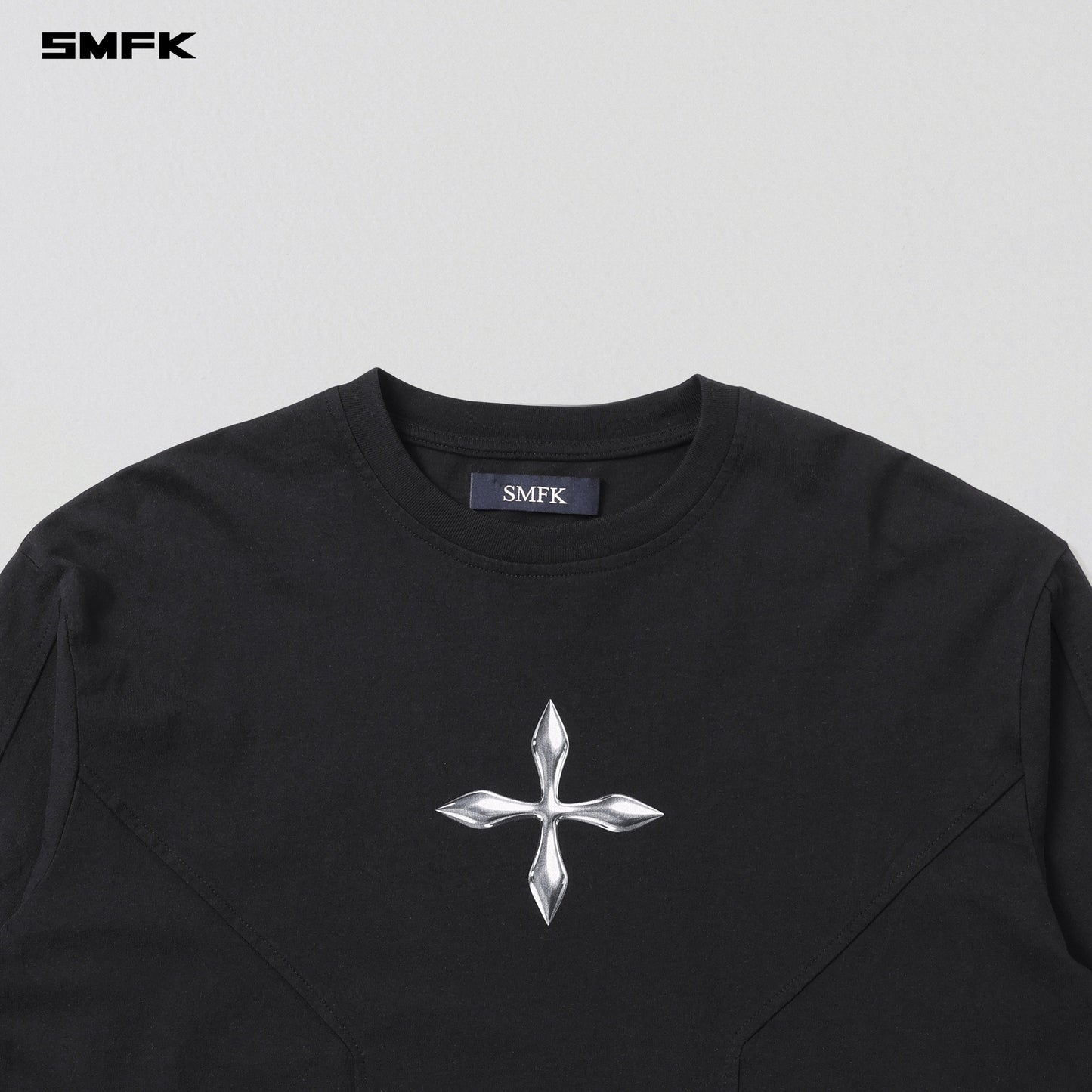 SMFK Future Reflection Pullover Wool Cotton Wild Black