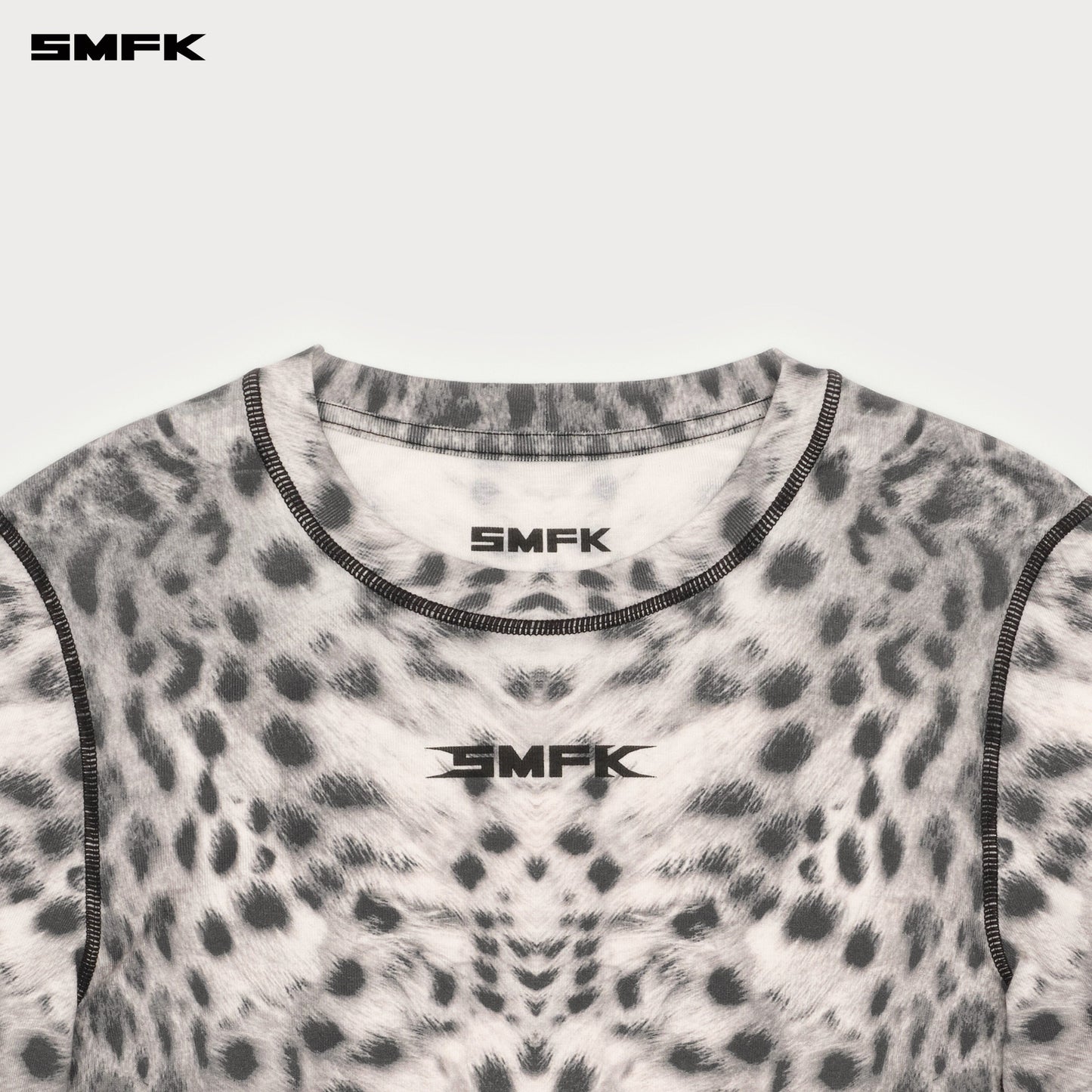 SMFK FUTURE MIRAGE Phantom Camouflage Sports Top Leopard