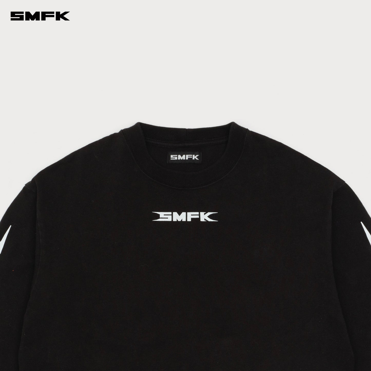 SMFK FUTURE Gene Sleeved Sweatshirt Black