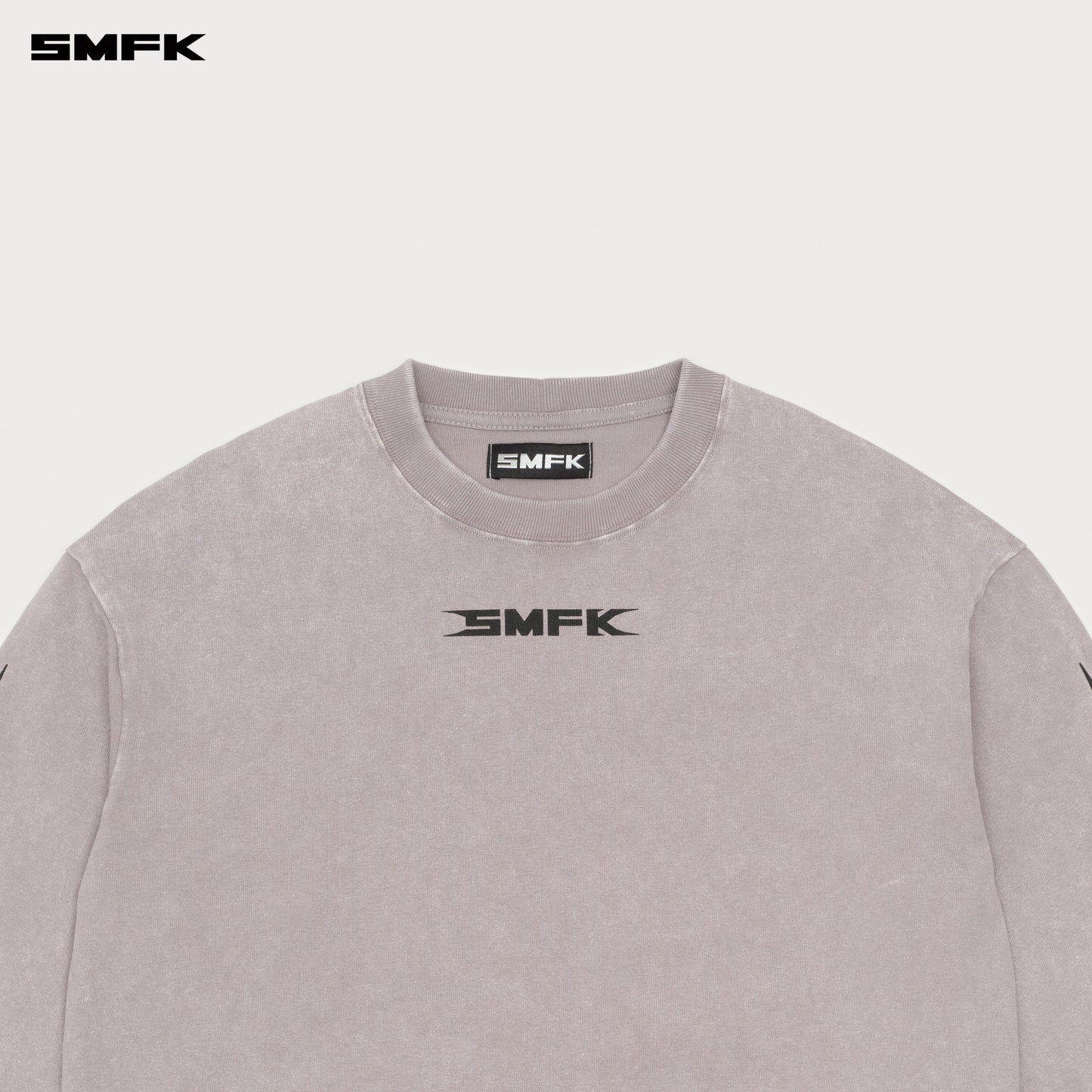 SMFK FUTURE Gene Sleeved Sweatshirt Gray