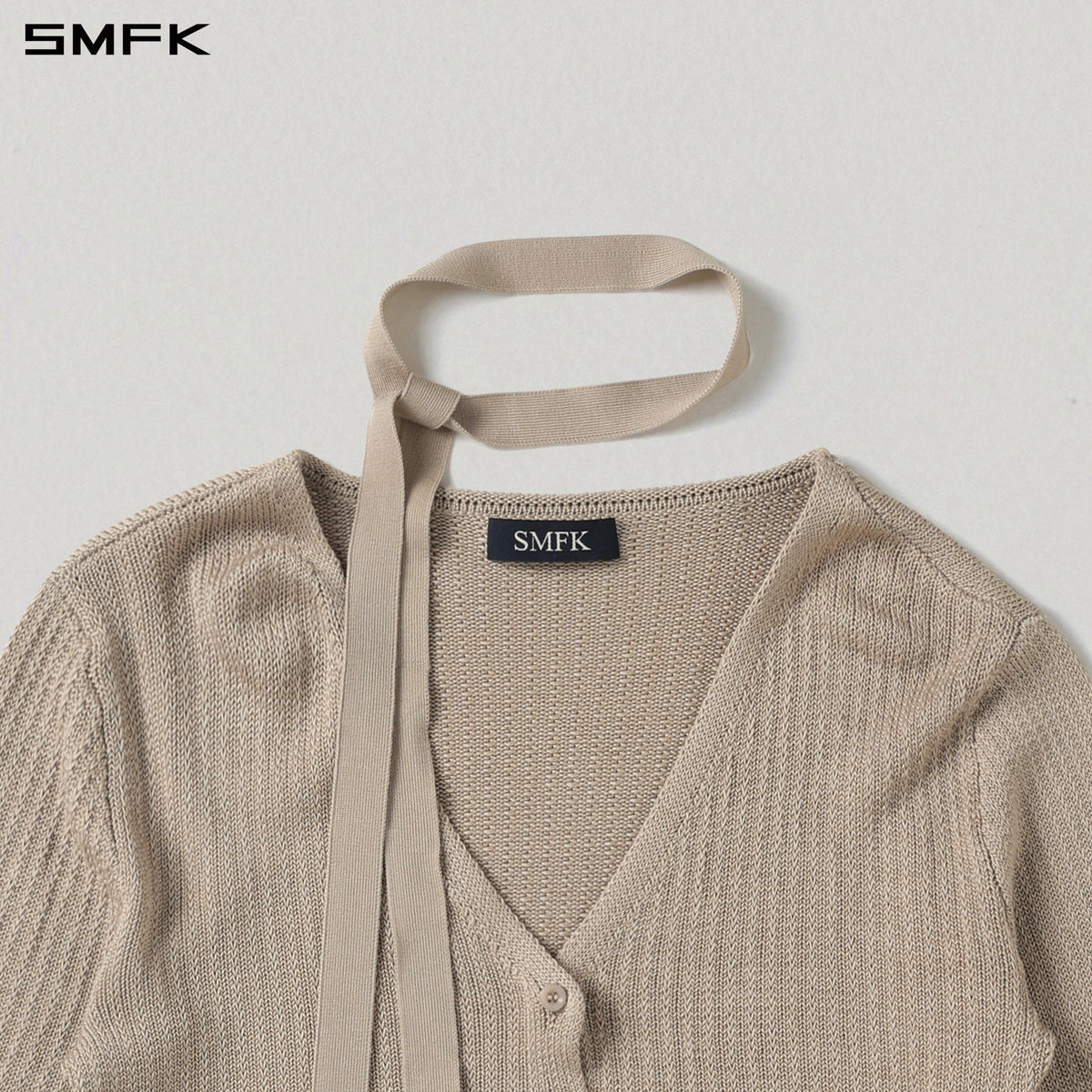 SMFK Myth Siren Short Knit Cardigan Tencel+Silk Fresh Skin