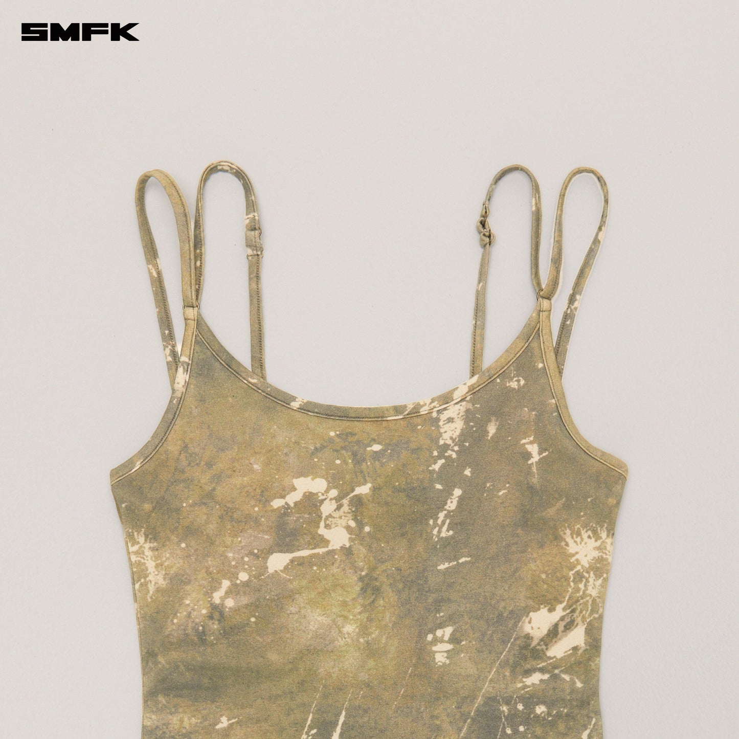SMFK Vintage Hurricane Fade Short Dress Hurricane Camouflage