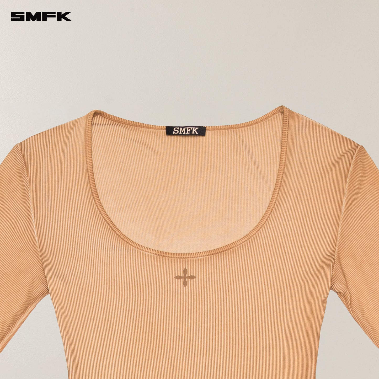 SMFK Vintage Hurricane Silk Fade Body Dress Fading Desert