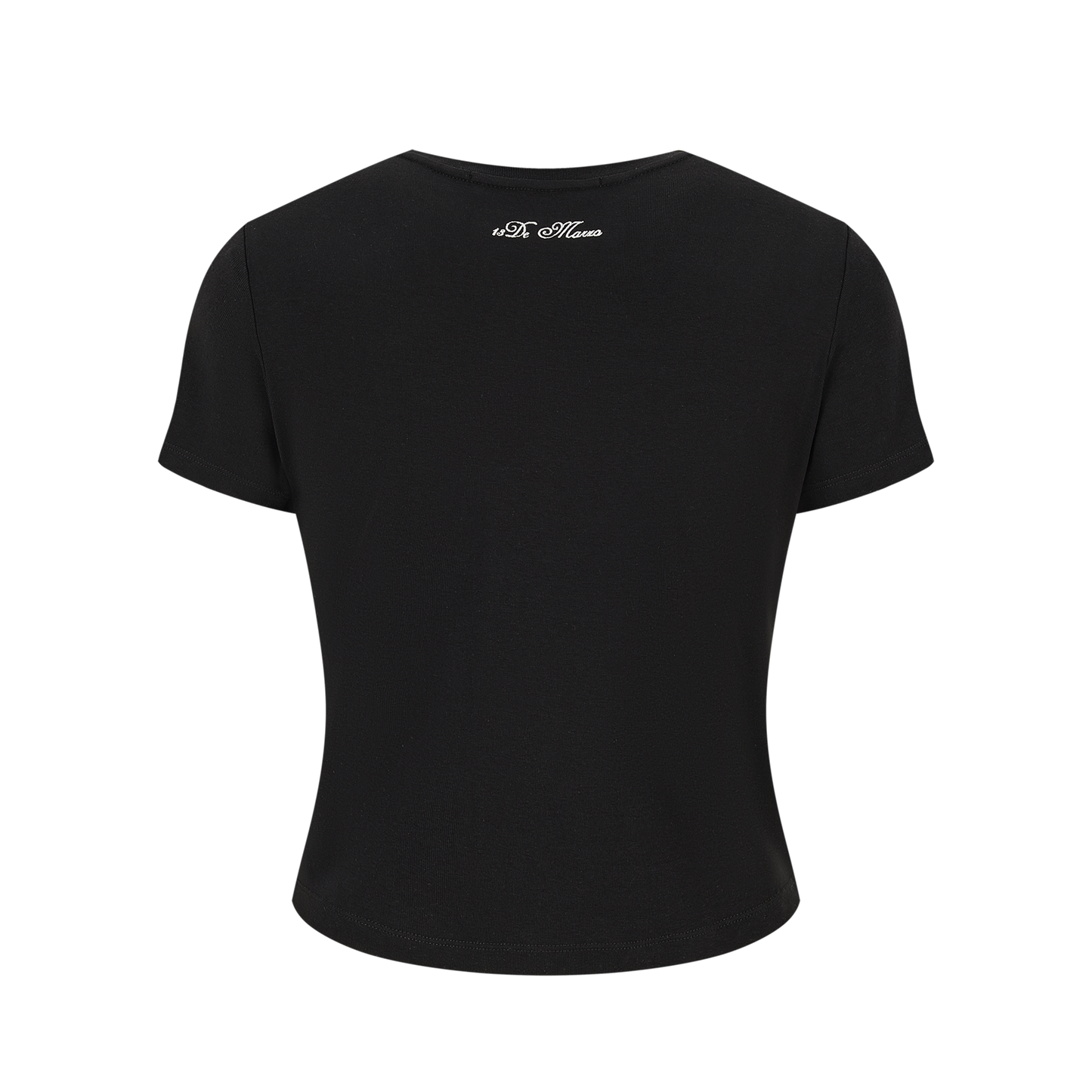 13DE MARZO Bear Magic Mirror Top Black