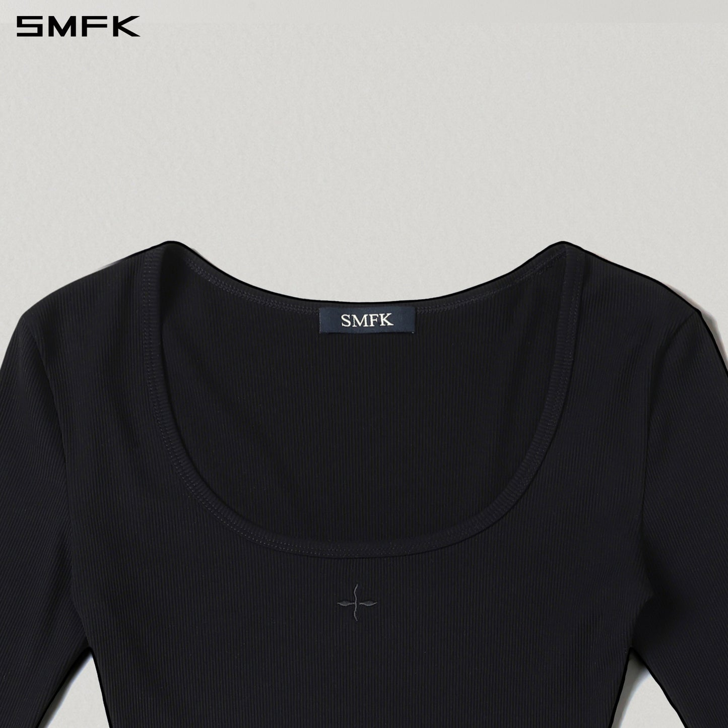 SMFK Vintage Nomadic Silk Long Dress Silk+Cotton Wild Black