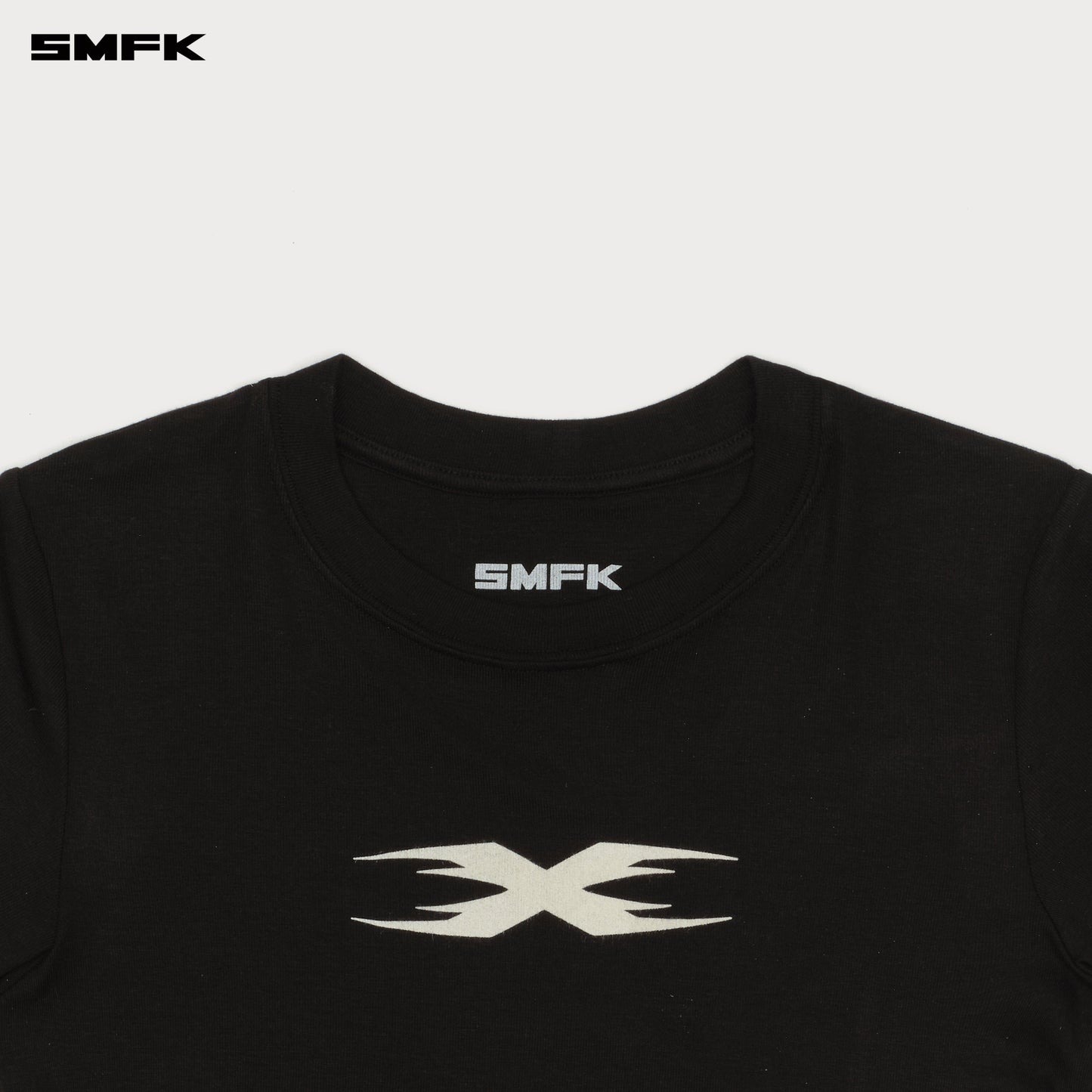 SMFK FUTURE X Ripple Sports Slim Tee Black