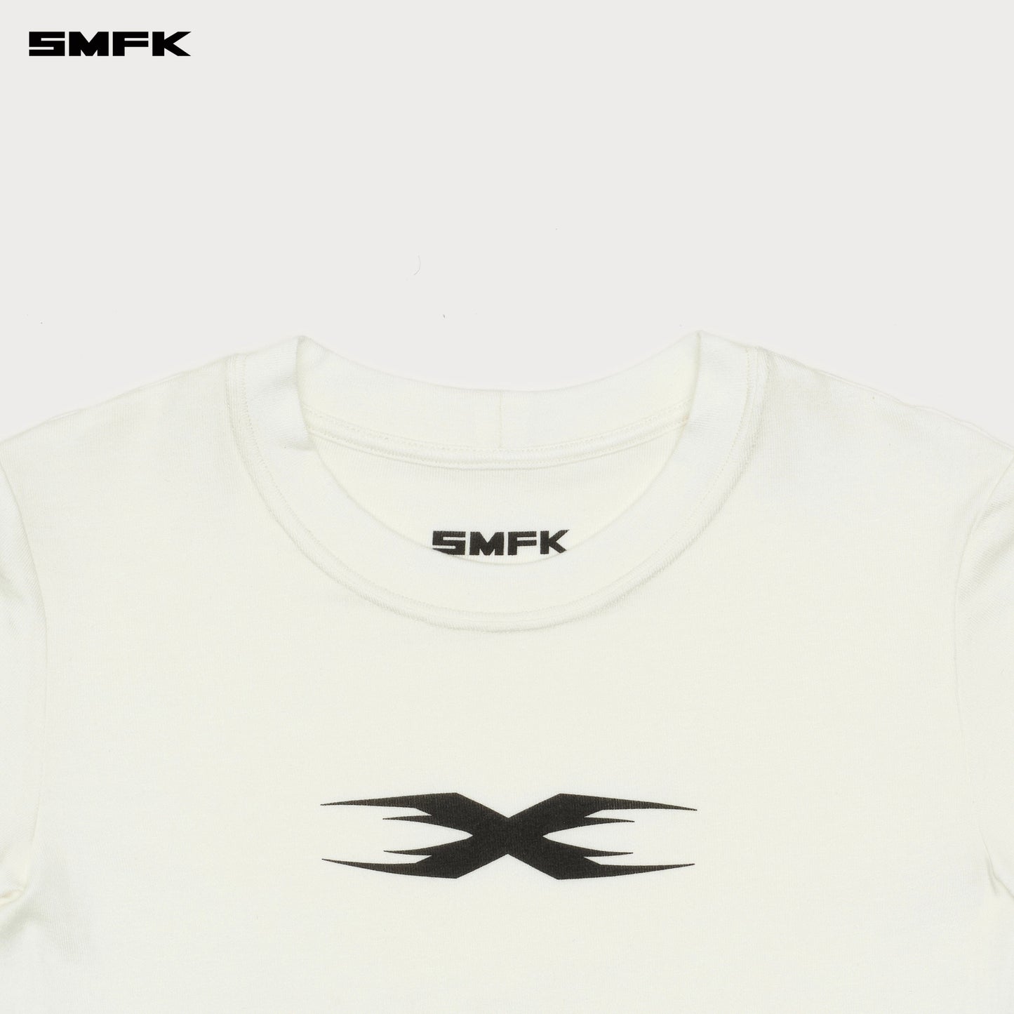 SMFK FUTURE X Ripple Sports Slim Tee White