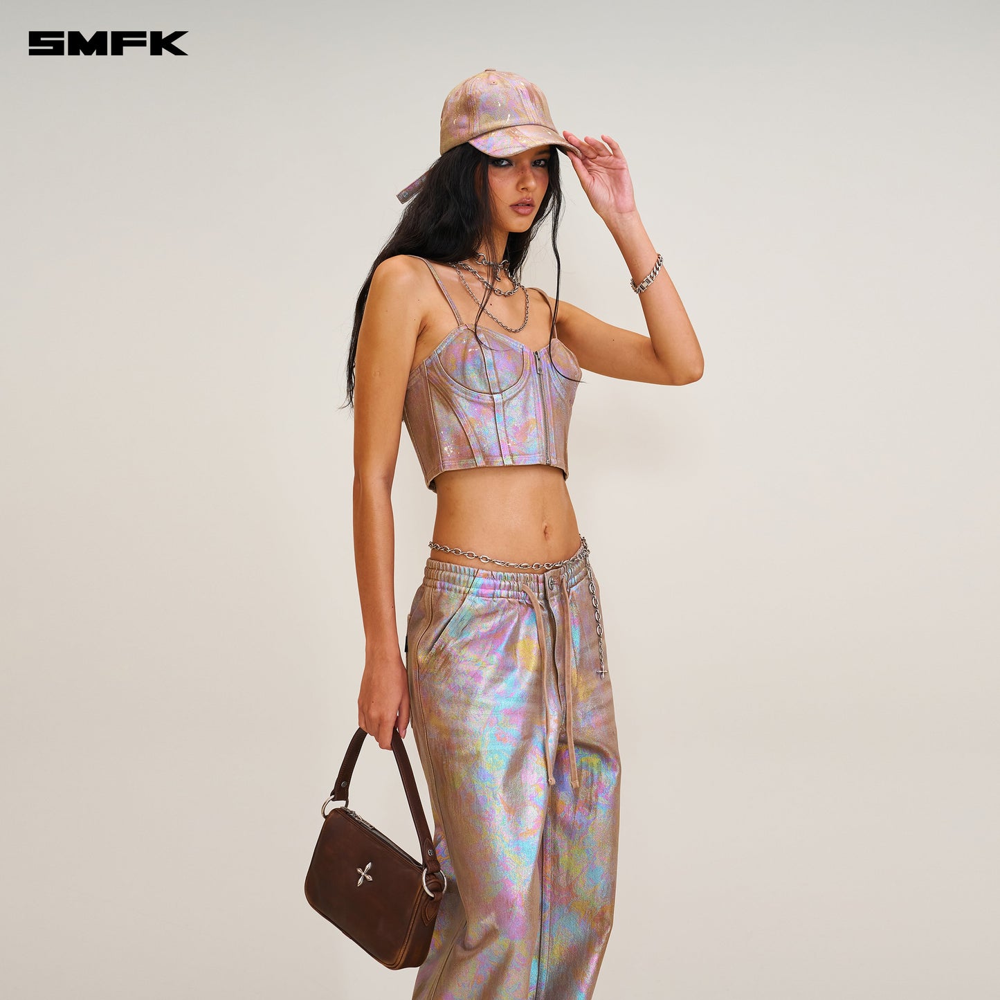 SMFK Rage Wild Handcraft Fantasy Denim Cap Fantasy Land