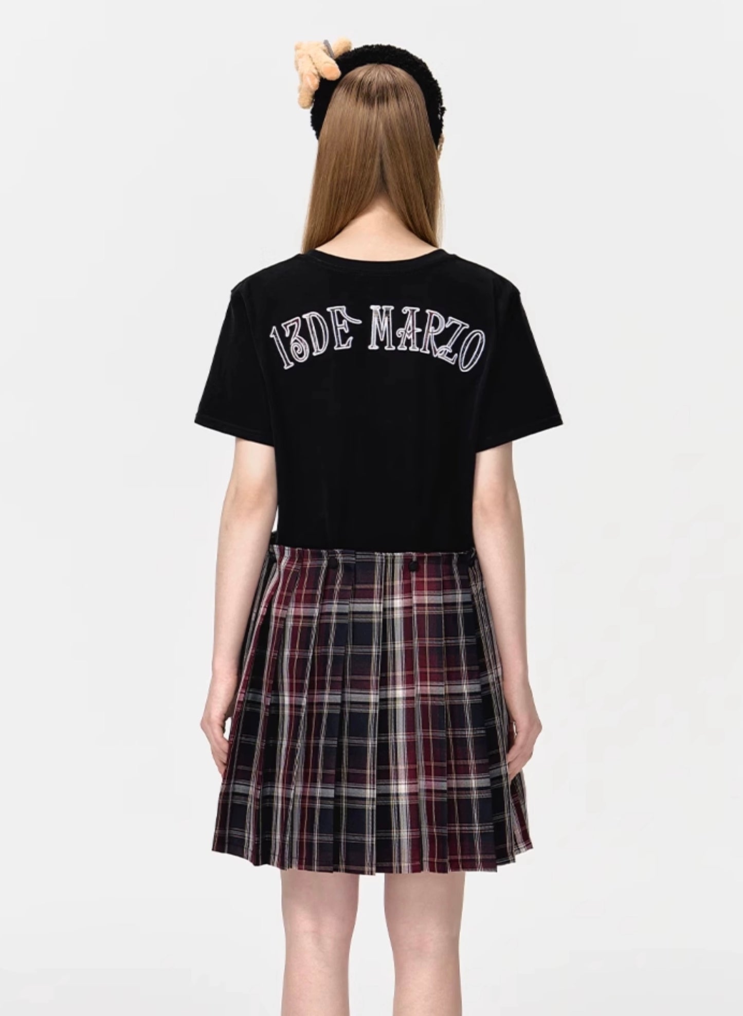 13DE MARZO Doozoo Dispatch Tee Skirt Black