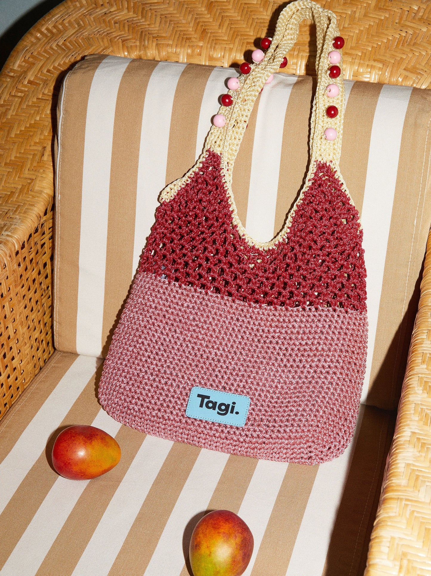 Tagi Signal Fruit Woven Bag Cherry Berry