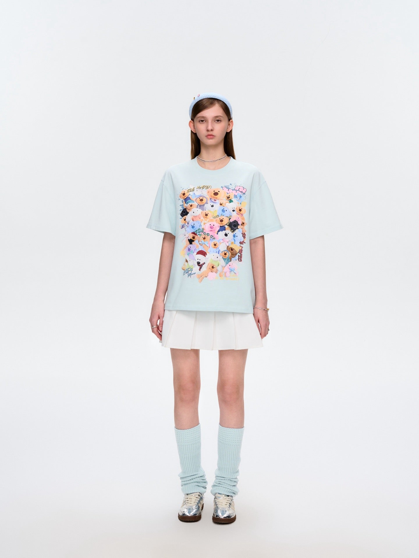 13DE MARZO Doozoo Assemble T-Shirt Blue