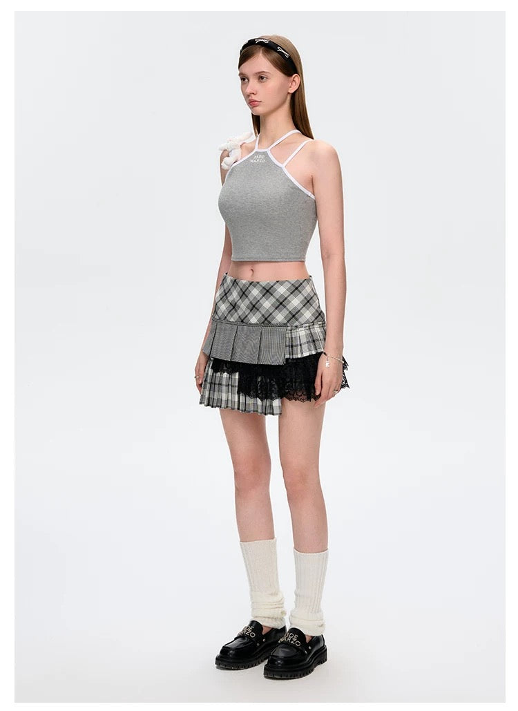 13DE MARZO Magnetic Plush Tank Grey