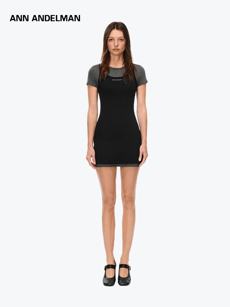 Ann Andelman Black Two Piece Dress