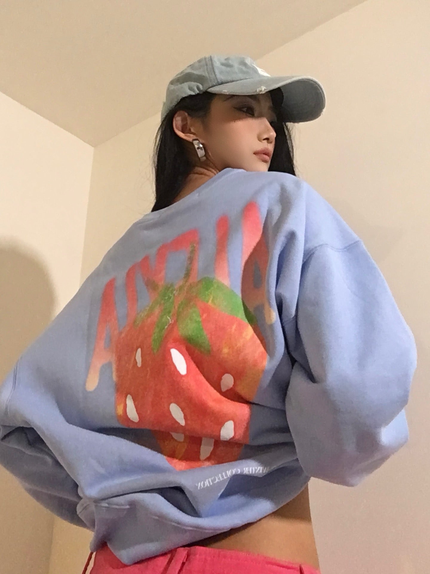 Alexia Sandra The Strawberry Club Sweater Blue