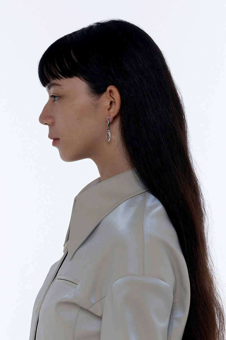 KVK Basic Collection Asymmetrical Ear Clips