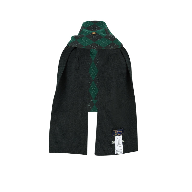 Harry Potter × 13DE MARZO Hogwarts Four Houses Bear Scarf Slytherin Green