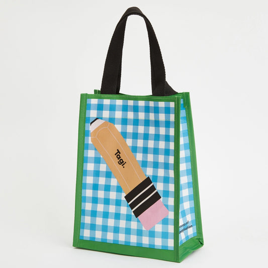 Tagi Imagine Woven Shopping Bag Seasalt Pencils