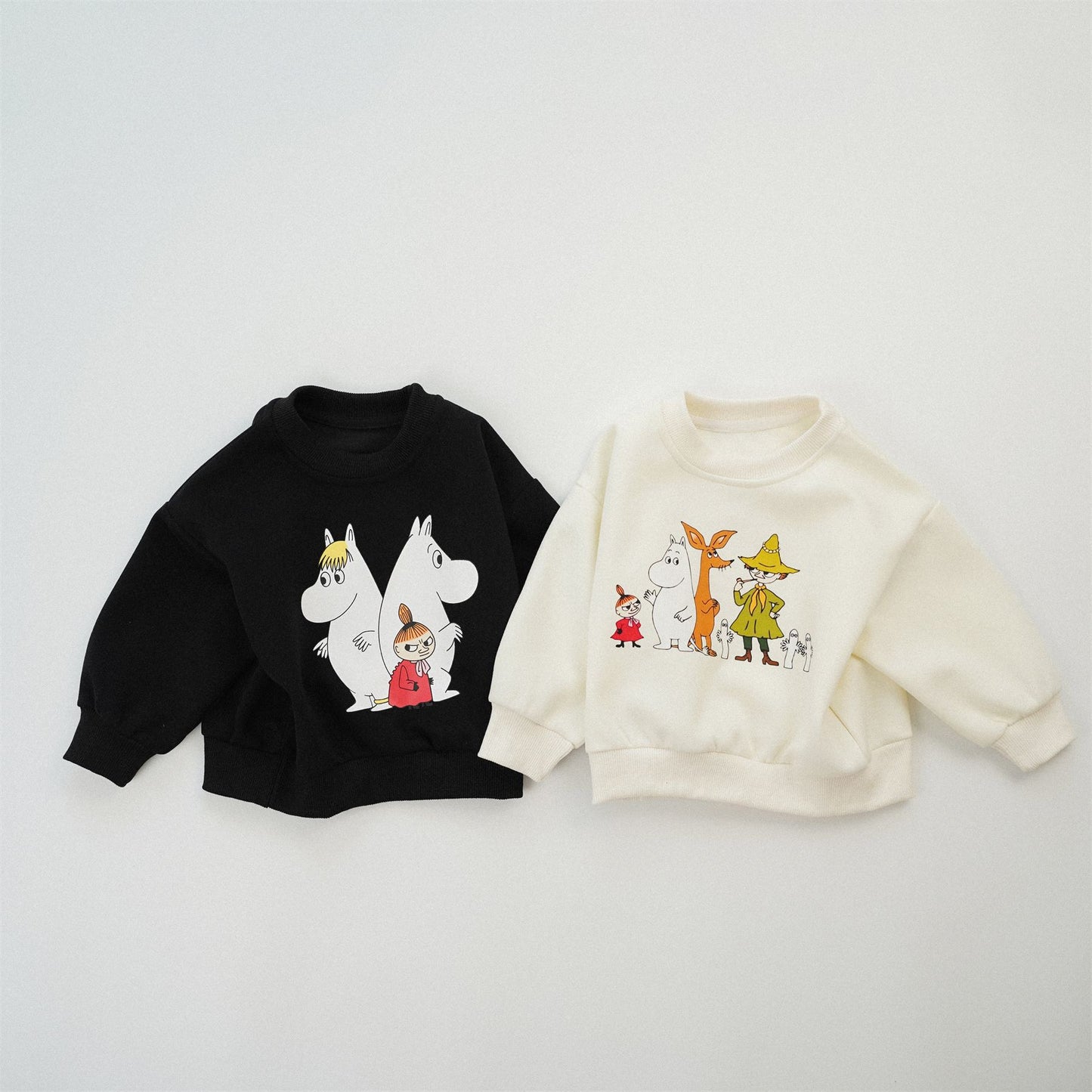ZMBG Moomin Cartoon Cotton Sweater