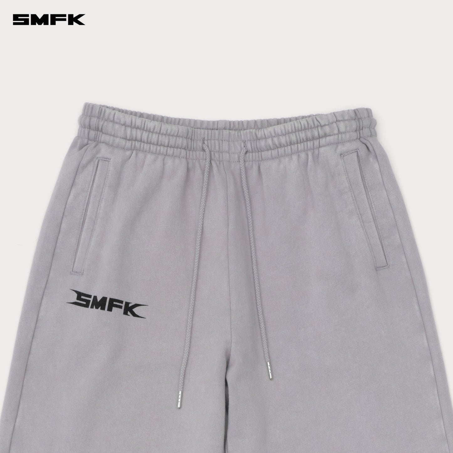 SMFK FUTURE Gene Wide-Leg Sweatpants In Gray