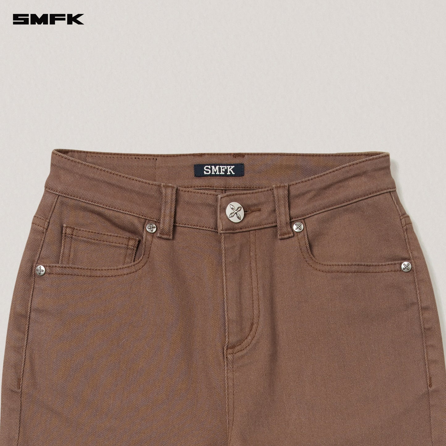 SMFK Compass Storm Denim Pants Wild Horse Brown
