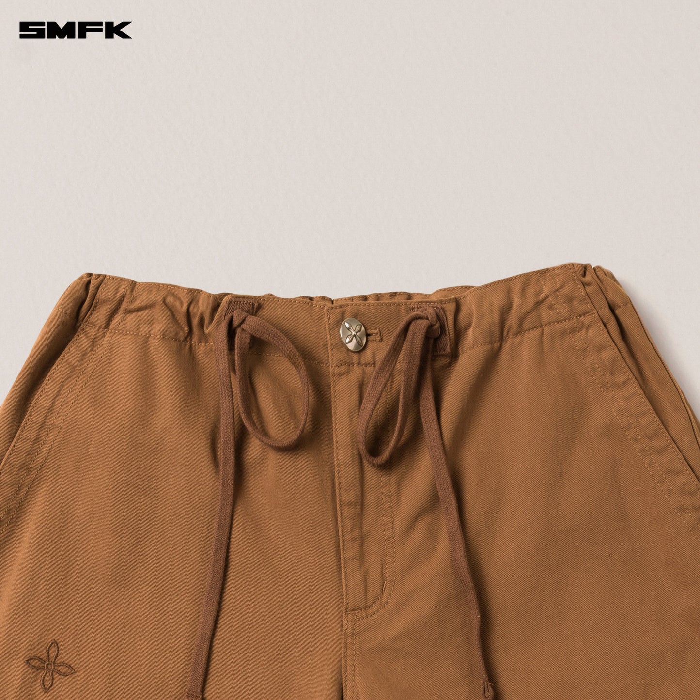 SMFK Compass Retro Para Pants Wild Horse Brown