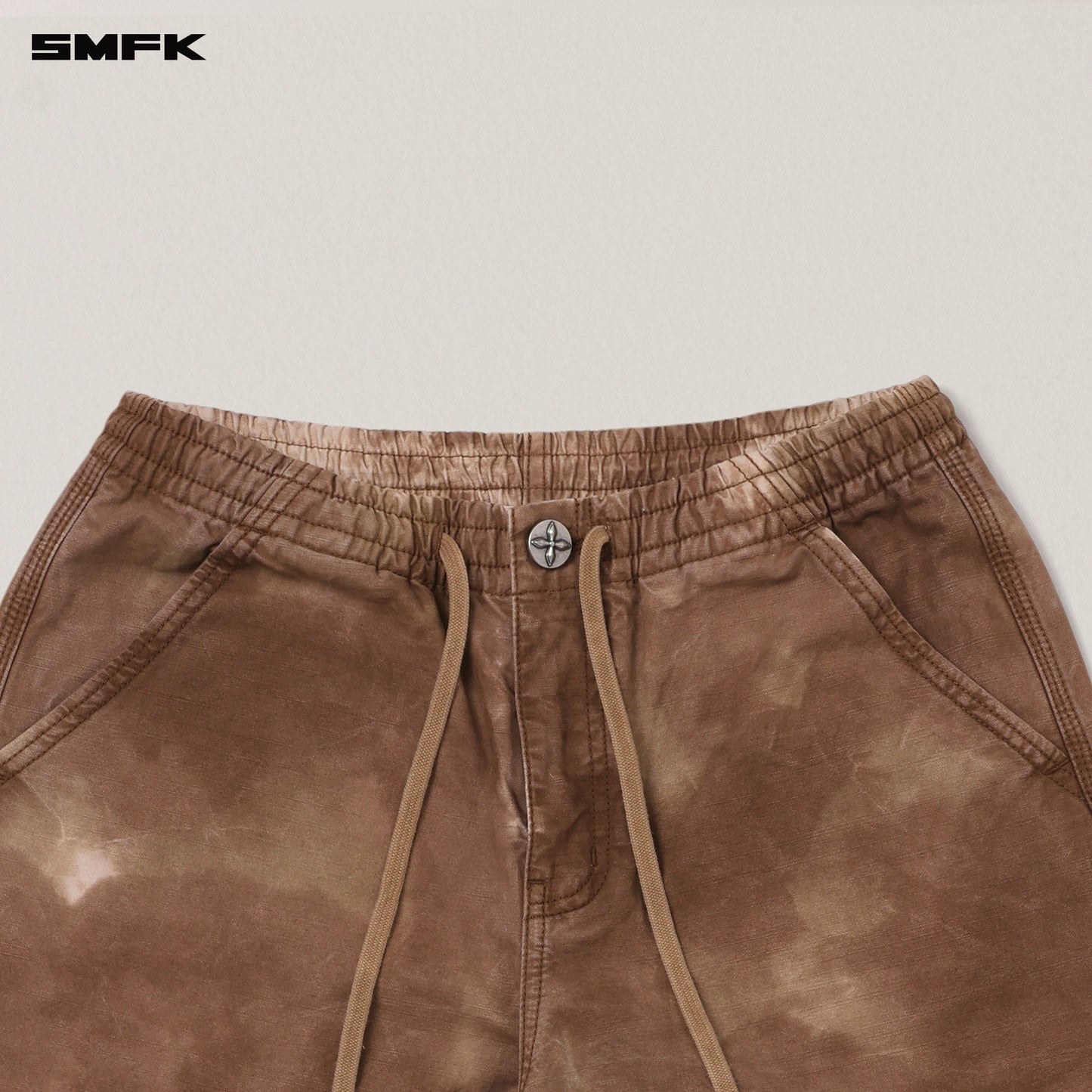 SMFK Rage Wild Origin Handcraft Tower Sports Cargo Pants Wild Horse Brown
