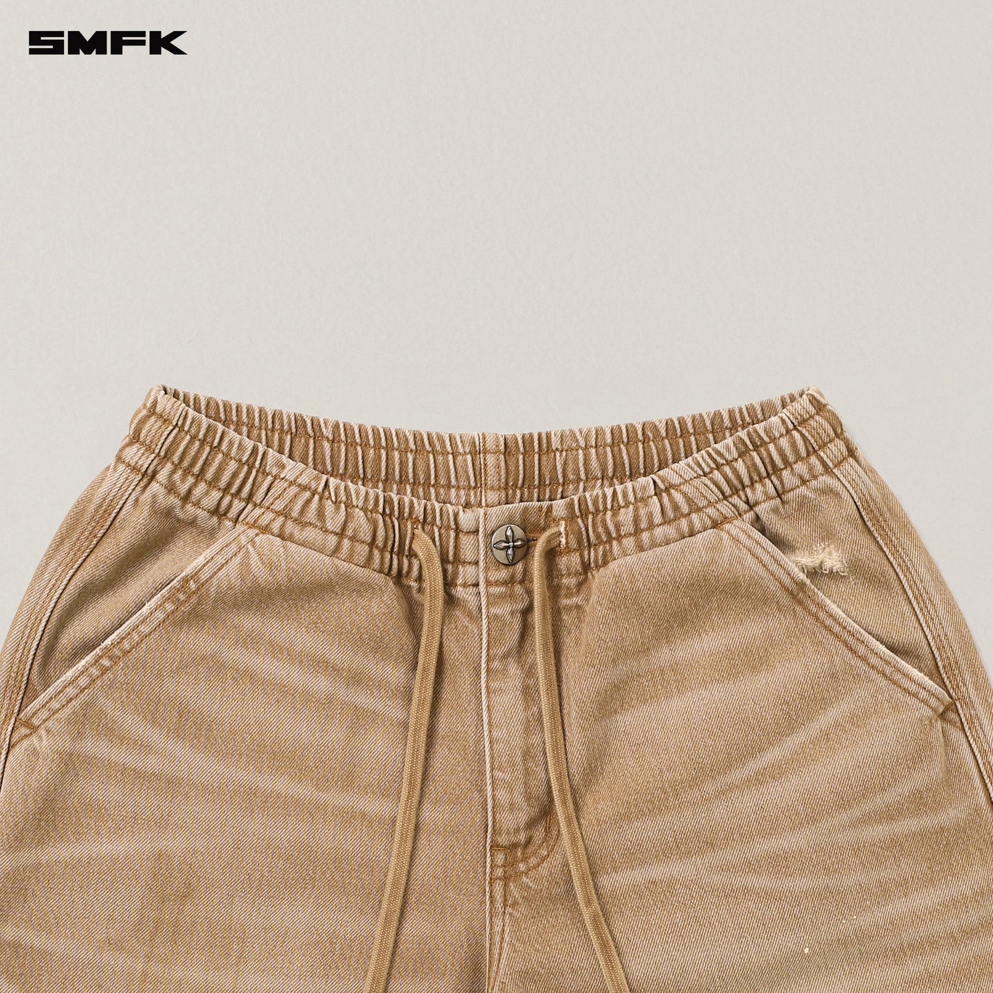 SMFK Rage Wild Origin Handcraft Tower Sports Cargo Pants Wild Cowboy Brown