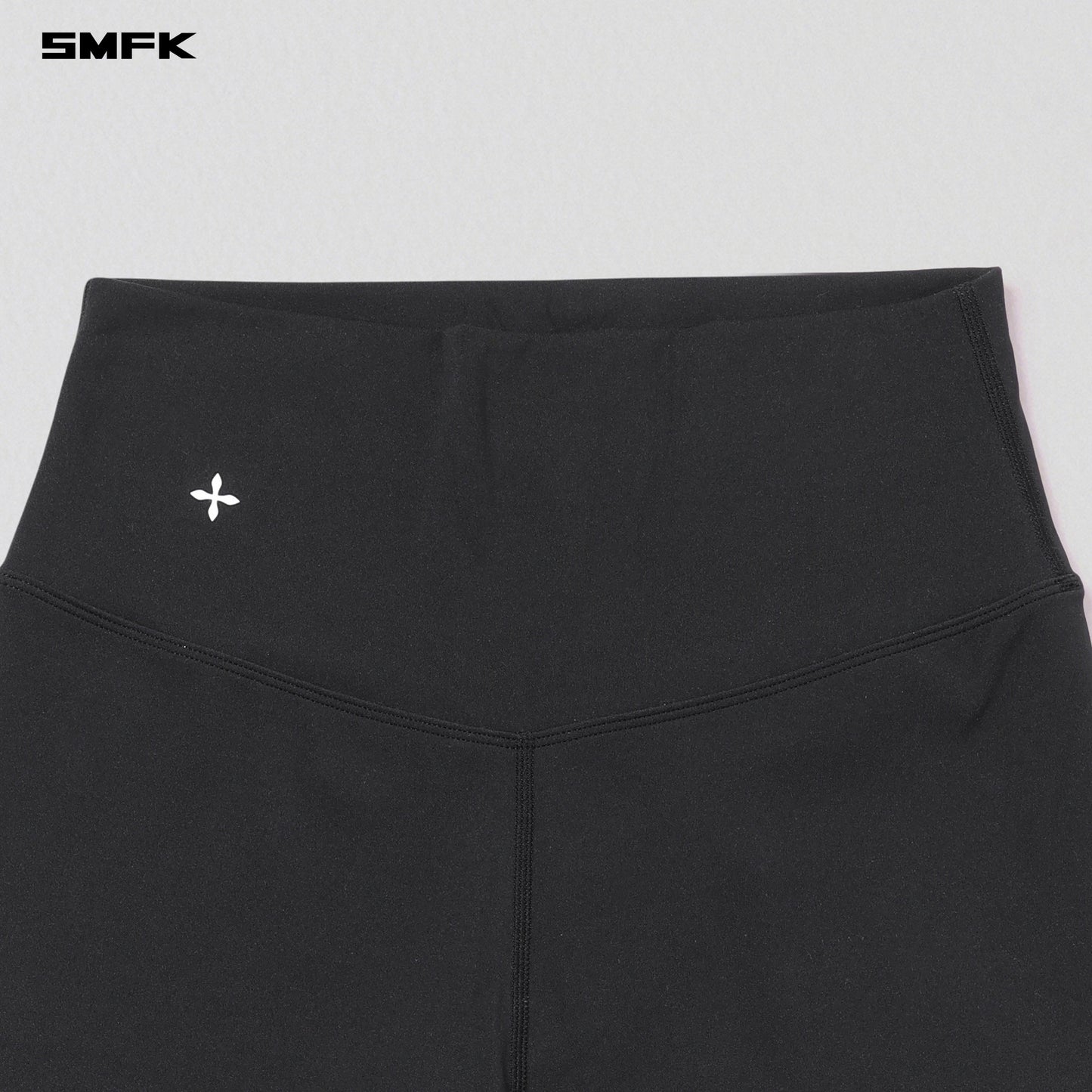 SMFK Focus Gym Taper Pants Lycra Nylon Wild Black