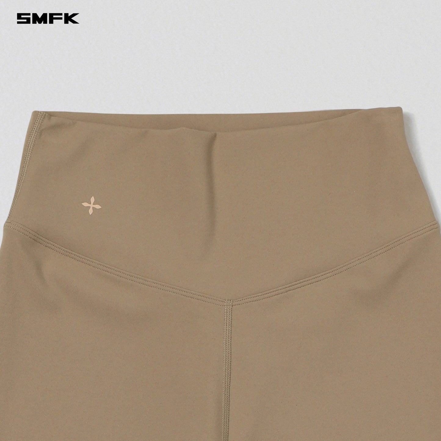 SMFK Focus Gym Taper Pants Lycra Nylon Wild Brown