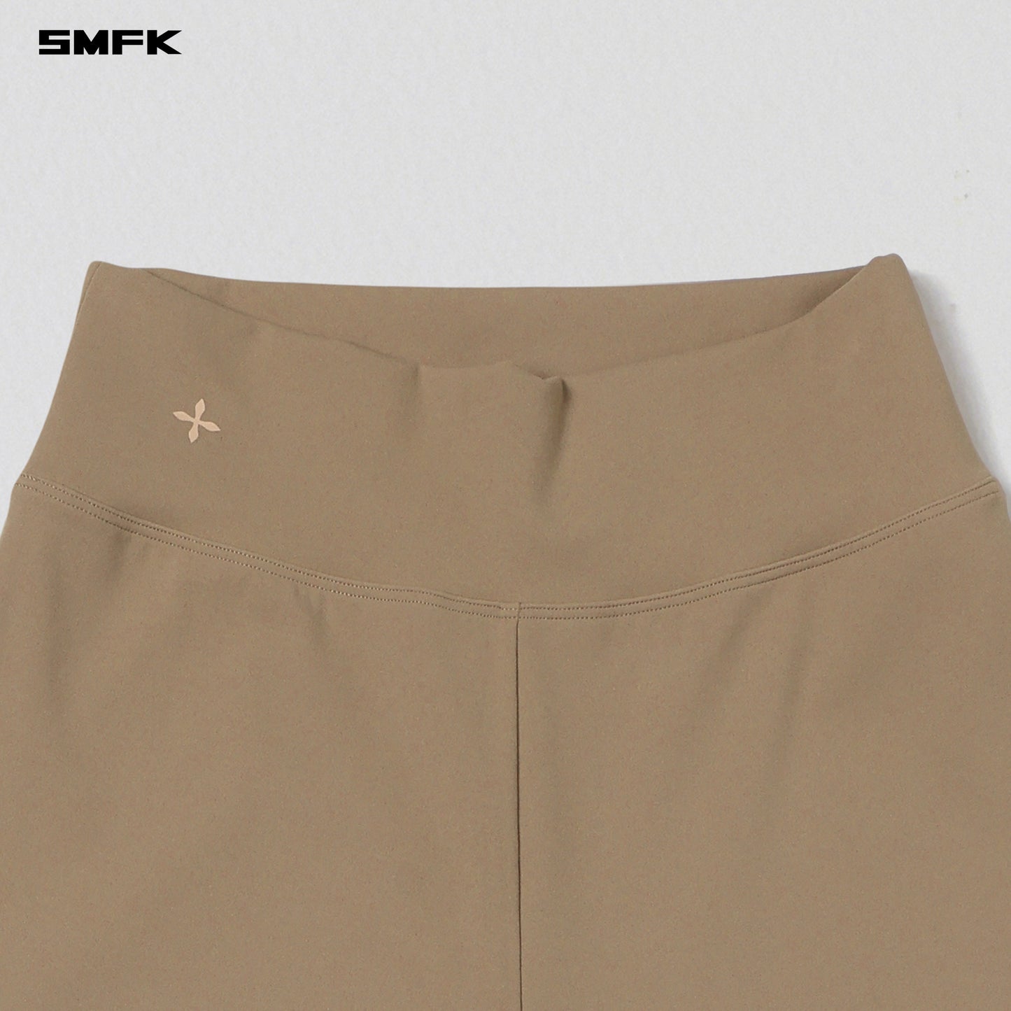 SMFK Focus Gym Mermaid Pants Lycra Nylon Wild Brown