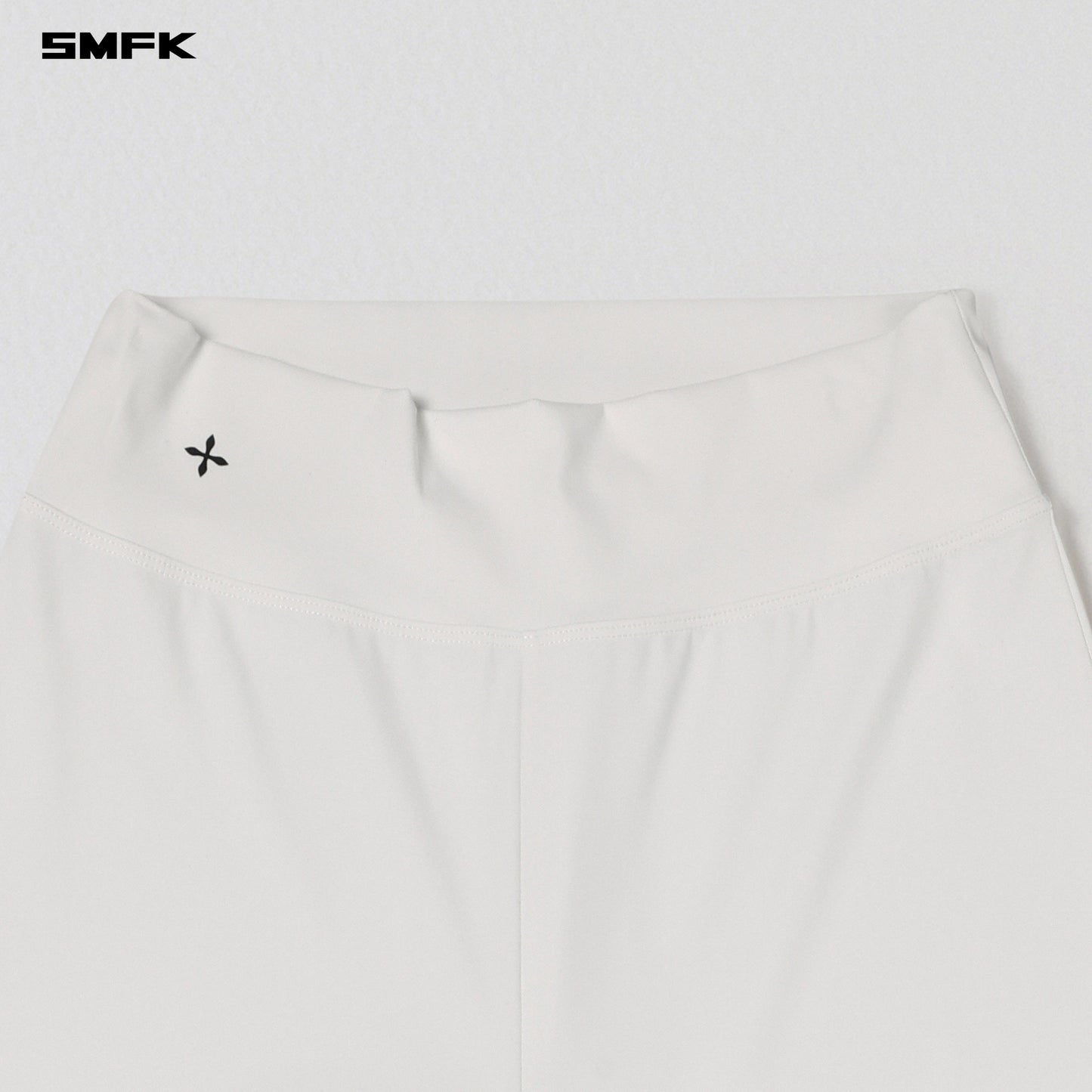 SMFK Focus Gym Mermaid Pants Lycra Nylon Cloud White