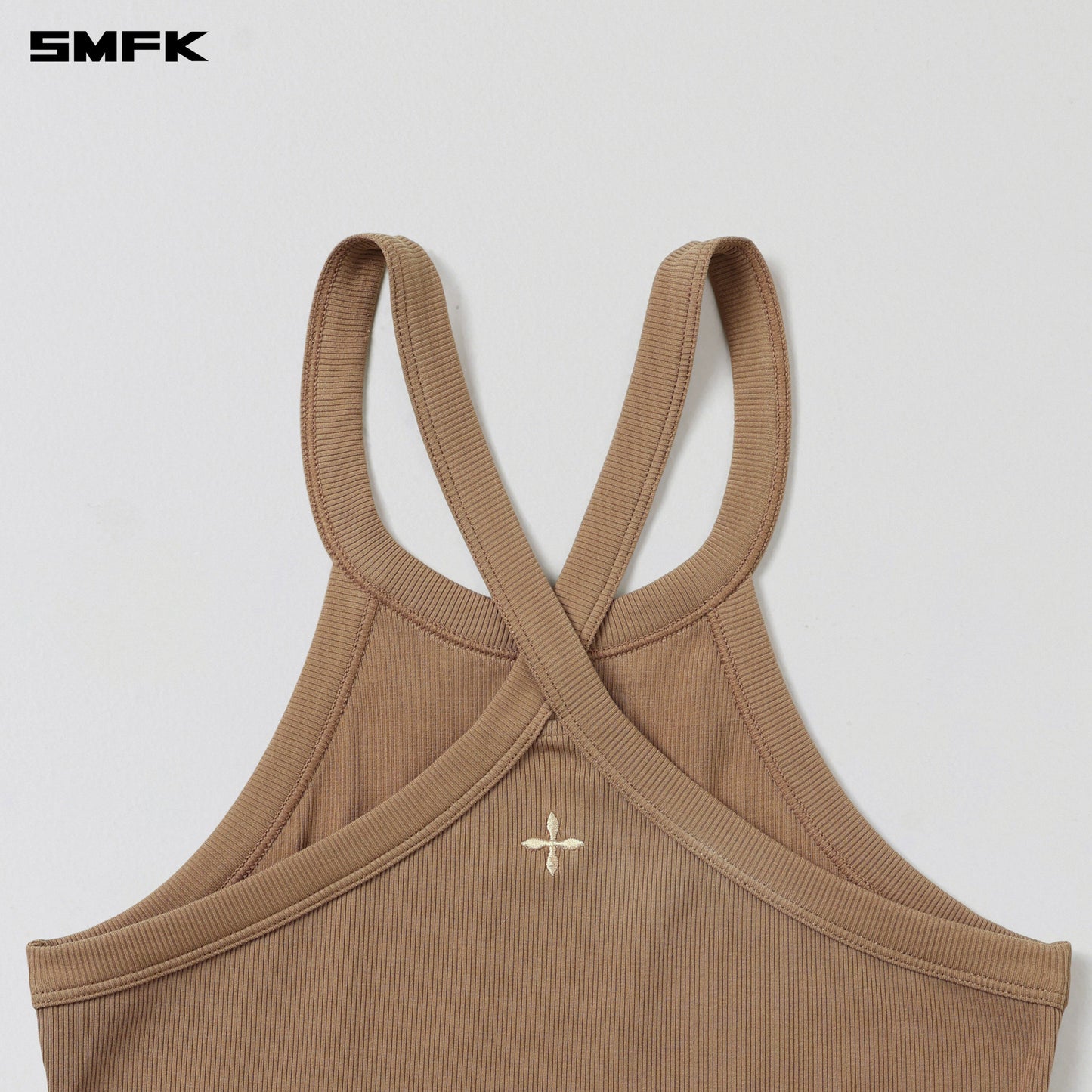 SMFK Poise X-Loop Camisole Cotton Wild Brown