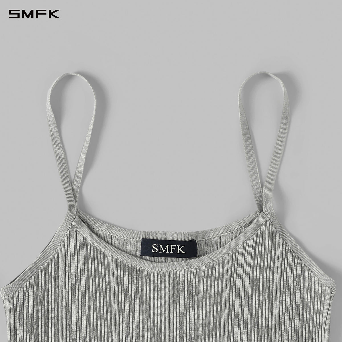 SMFK Myth Siren Cruise Knit Camisole Suit Lenzing Tencel+Silk+Cotton Glacier Grey