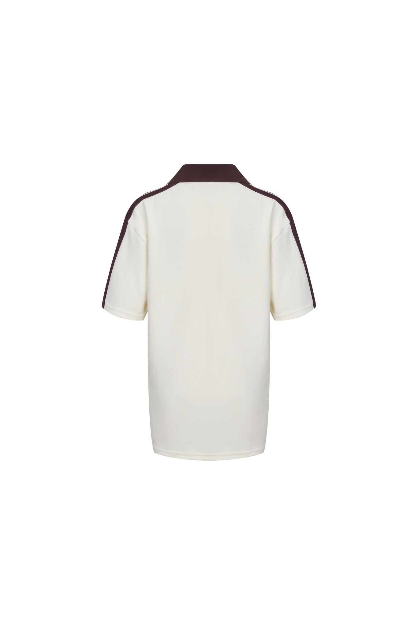 Ann Andelman Apricot Patchwork Printed Polo T-Shirt