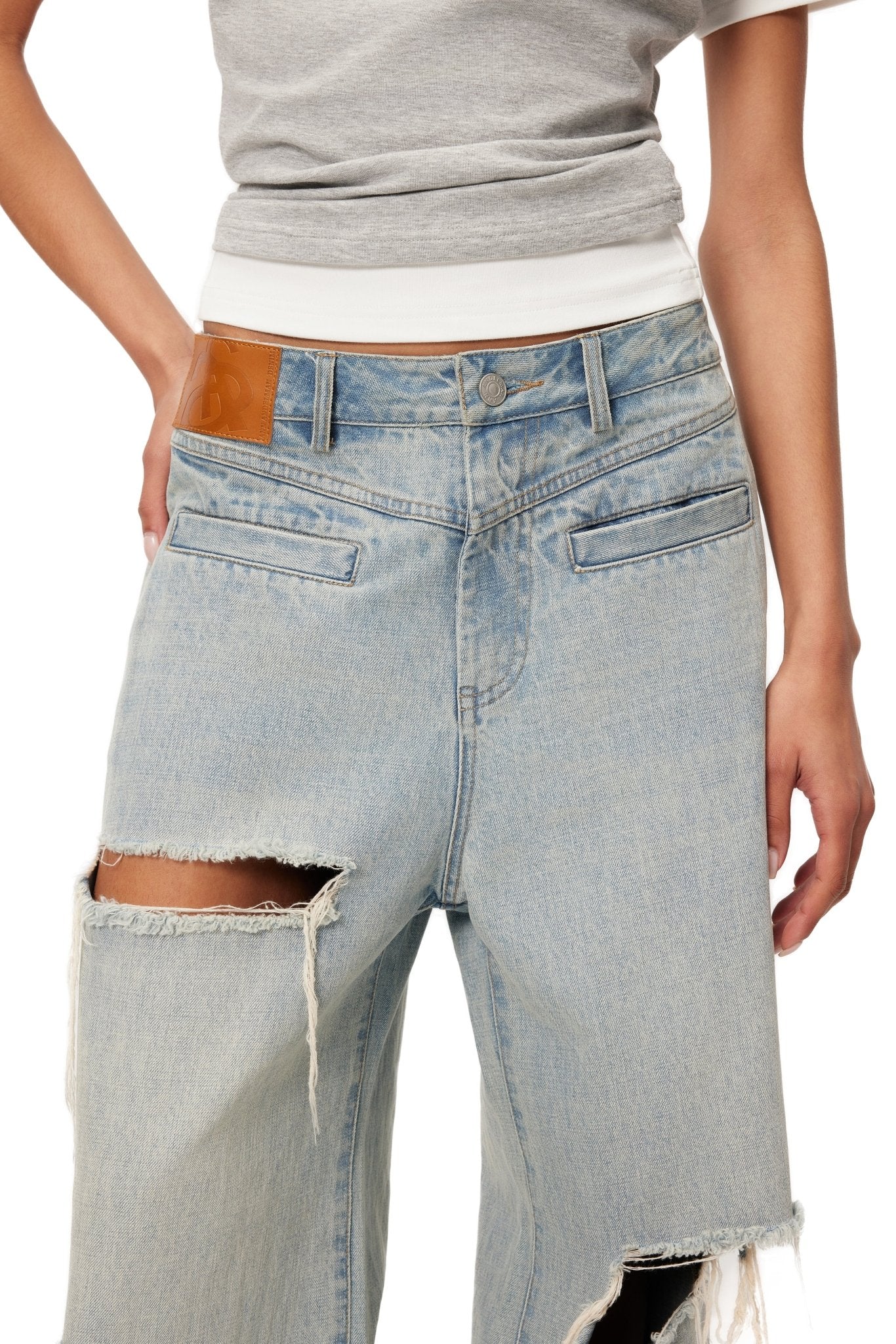 Ann Andelman Blue Swap Looks Design Jeans